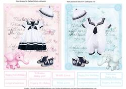 Baby Girl and Boy Quick and Easy Toppers