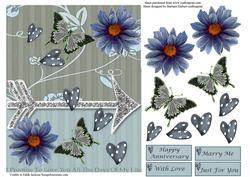 Promise to Love Card Topper & Decoupage