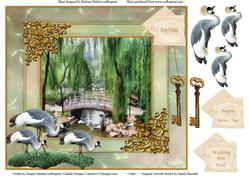 The Key to Nature's Beauty Card Topper