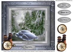 Finding My Way Home Card Topper