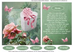 The Special Gift Card Topper Insert & Verse