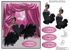 Performance of the Butterfly Topper & Decoupage