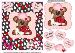 You Bowl Me Over Topper & Decoupage