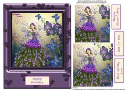Purple Heart Fairy & Pyramid Layers