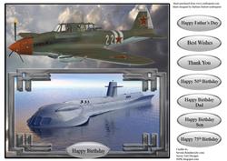 Sky Air and Sea Sub Quick Topper