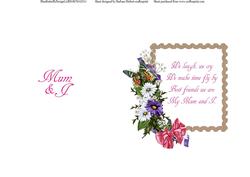 Mum & I Insert and Verse