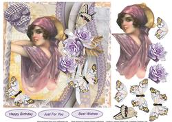Summer Dreams Topper with Decoupage