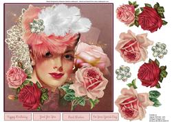 Lady Rose Topper and Decoupage