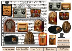 Radio Repair Shop with Fake Pyramid Layers