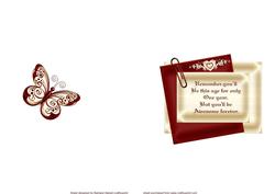 Steam Punk Lady Insert and Verse