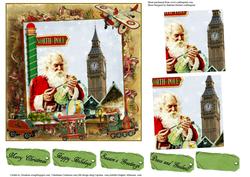 Santa's at Work with Pyramid Layers