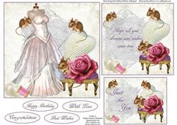 Sewing a Rose Dress Topper Insert & Tag