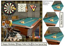 cup597208_1865 - Man Cave Pool Party Topper with Pyramid Layers