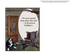 Hunting Room Card Insert and Verse