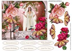 Angelic Touch Topper with Decoupage