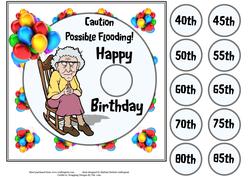 Humorous Birthday Quick and Easy Topper