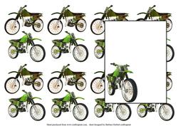 Motor Cross White Insert