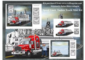 Speed Limit Tanker Truck Mini Kit