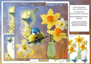 Spring Daffodiles Sweetness Mini Kit