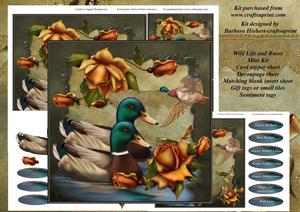 Wild Life and Roses Mini Kit
