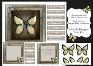 Butterfly Thoughts Mini Kit
