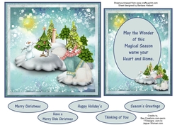 Winter Wonder Quick Topper Set