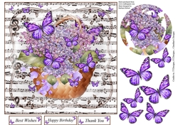 Musical Spring Topper with Layers