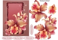 Orchids Topper 2 with Decoupage