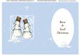 Winter =snowmen and Snowballs Insert & Verse