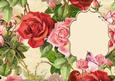 Floral Roses Scenic Insert