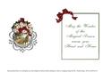 Vintage Christmas Bauble Insert & Verse