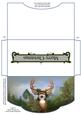 Merry Christmas Buck Money Envelope