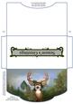 Season's Greetings Buck Money Envelope