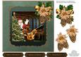 Christmas Morning Surprise Topper with Decoupage