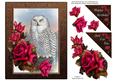 Owl and Roses Card Topper with Decouapge