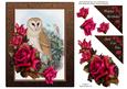 Owl and Roses Two Card Topper and Decoupage