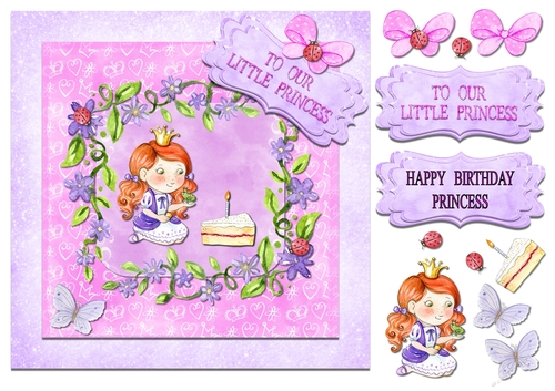 Birthday - Little Princess - Cake