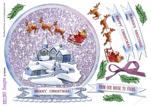 Christmas - Santa Visit - Globe
