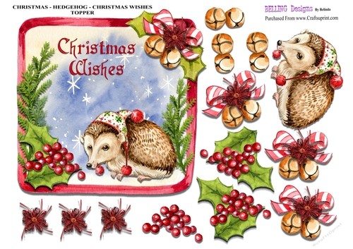 Christmas - Hedgehog