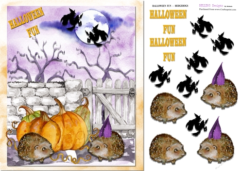 Halloween - Halloween Fun - Hedgehogs