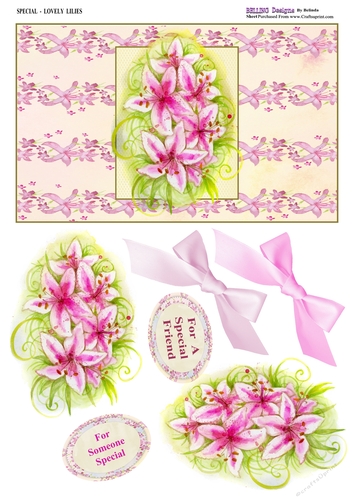 Lovely Lilies - Someone Special, Special Friend