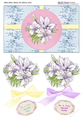 Sweet Lillies - Special Nan, Special Aunty