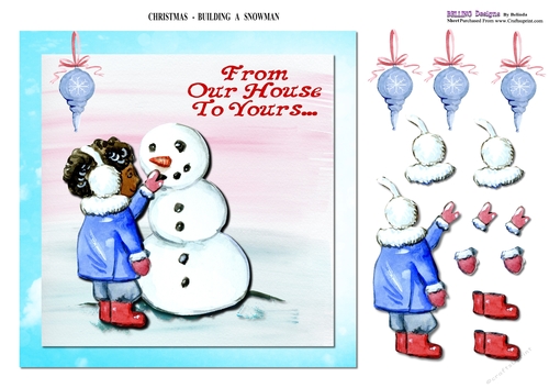 Christmas - Building A Snowman