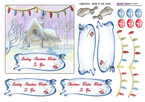 Christmas - Home In The Snow