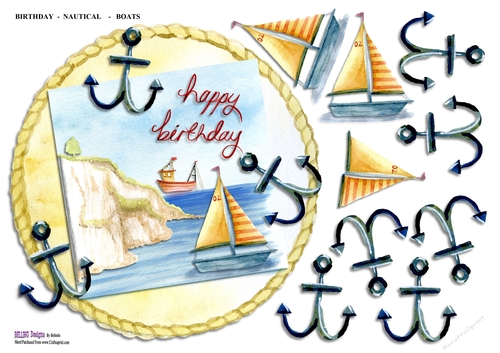 Birthday - Nautical - Boats