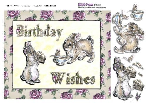 Birthday - Rabbit Friendship