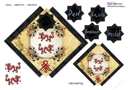 Male - Oriental - Dragons