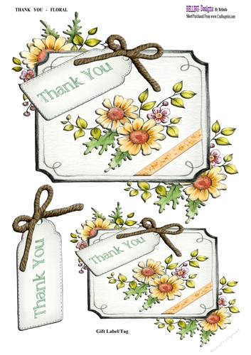 Thank You - Floral