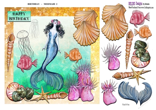 Birthday - Mermaid 2