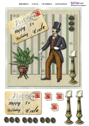 Birthday - Uncle - Victorian - Gentleman